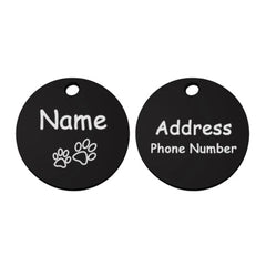 Personalized Engraved Pet ID Tag – Stainless & Color Options