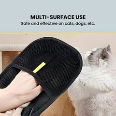 Pet Grooming & Hair Remover Washable Glove - multi surface use