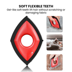 Pet Hair Remover Brush — Multi-Surface Grooming Tool