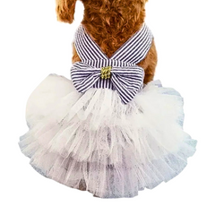 Wedding Pet Costume Dress for Small Puppies