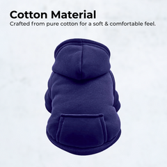 Warm Pet Hooded Sweatshirt for Dog & Cat