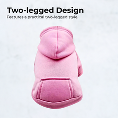 Warm Pet Hooded Sweatshirt for Dog & Cat
