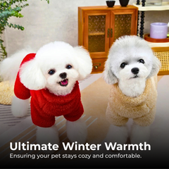 Warm Pet Jumpsuit Coat for Small Dogs & Cats