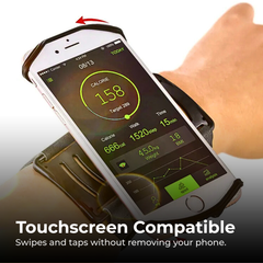 Universal Running Phone Armband — Adjustable & Waterproof