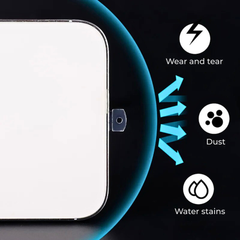 Clear Universal Phone Dust Plugs - 20 Pack