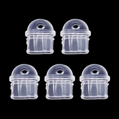 Clear Universal Phone Dust Plugs - 20 Pack