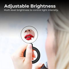Clip-On Rotating Phone Fill Light — 3-Mode Ring Light