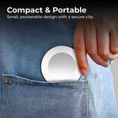 Clip-On Rotating Phone Fill Light — 3-Mode Ring Light