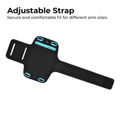 Universal Running Armband Phone Holder with Key Slot