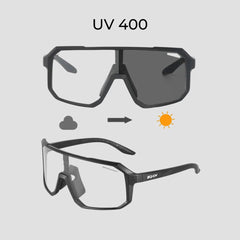 Photochromic Cycling Sunglasses for Men & Women Outdoor Sports
