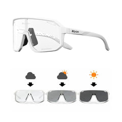 Photochromic Cycling Sunglasses for Men & Women Outdoor Sports