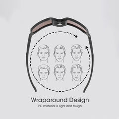 Photochromic Cycling Sunglasses for Men & Women Outdoor Sports