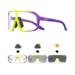 Photochromic Cycling Sunglasses for Men & Women Outdoor Sports