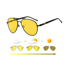 Photochromic Pilot Sunglasses for Men & Women