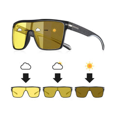 Photochromic Polarized Sunglasses for Outdoors