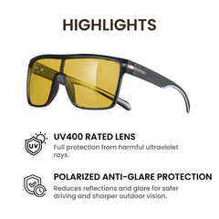 Photochromic Polarized Sunglasses for Outdoors
