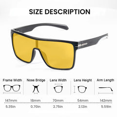 Photochromic Polarized Sunglasses for Outdoors