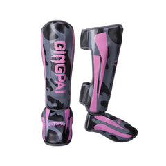 Boxing Shin Guards PU Leather Leg Protectors
