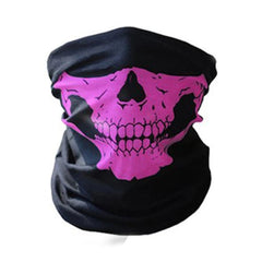 Skull Face Mask Neck Gaiter for Motorcycle & Outdoors
