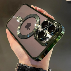 Jeweled Magnetic MagSafe iPhone Case — Shockproof Bling