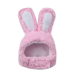 Plush Bear & Bunny Pet Hat — Cosplay Cat/Dog Hood