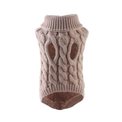 Plush Fleece Dog Sweater – Warm Winter Pet Outfit