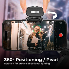 Magnetic RGB Pocket Fill Light — 22g, Type-C Rechargeable