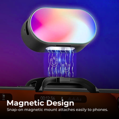 Magnetic RGB Pocket Fill Light — 22g, Type-C Rechargeable