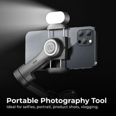 Magnetic RGB Pocket Fill Light — 22g, Type-C Rechargeable