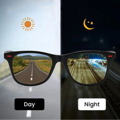 Polarized Night Vision Driving Sunglasses for Outdoor Use
