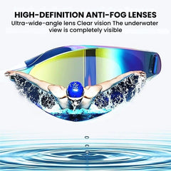 Polarized Anti-Fog Swim Goggles — UV400 & Leak-Proof