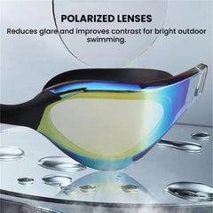 Polarized Anti-Fog Swim Goggles — UV400 & Leak-Proof