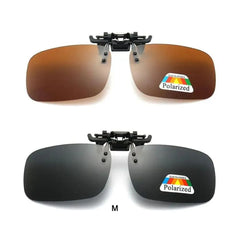 Polarized Clip-On Flip-Up Sunglasses UV380