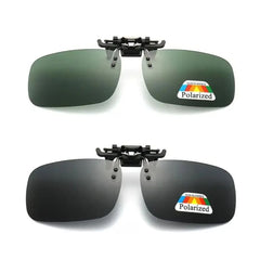 Polarized Clip-On Flip-Up Sunglasses UV380