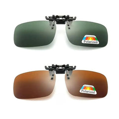 Polarized Clip-On Flip-Up Sunglasses UV380