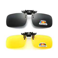 Polarized Clip-On Flip-Up Sunglasses UV380