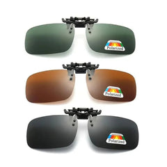Polarized Clip-On Flip-Up Sunglasses UV380
