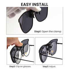 Polarized Clip-On Night Vision Glasses