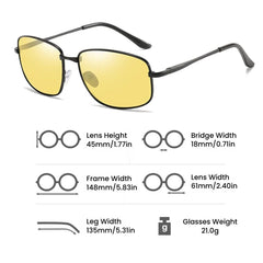 Polarized Night Vision Driving Glasses Men