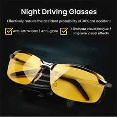 Polarized Night Vision Driving Glasses for Men & Women
