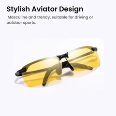 Polarized Night Vision Sunglasses for Men Driving