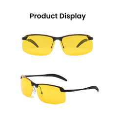 Polarized Night Vision Sunglasses for Men Driving