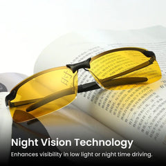 Polarized Night Vision Sunglasses for Men Driving