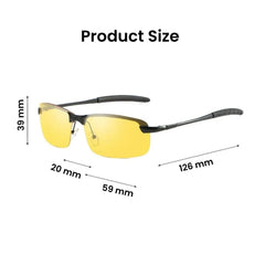 Polarized Night Vision Sunglasses for Men Driving