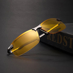 Polarized Night Vision Sunglasses for Men Driving