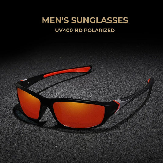 Polarized Sports Sunglasses for Cycling, Running & Fishing