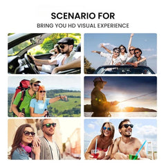 Polarized Sunglasses for Driving, Sports & Fishing