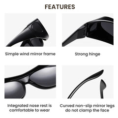 Polarized Sunglasses for Driving, Sports & Fishing