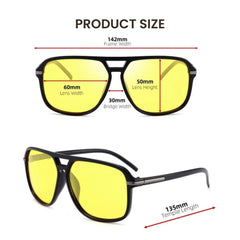 Polarized Vision Glasses for Day & Night