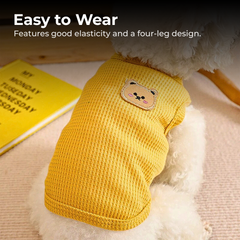 Vibrant Polyester Pet Vest - Breathable & Washable